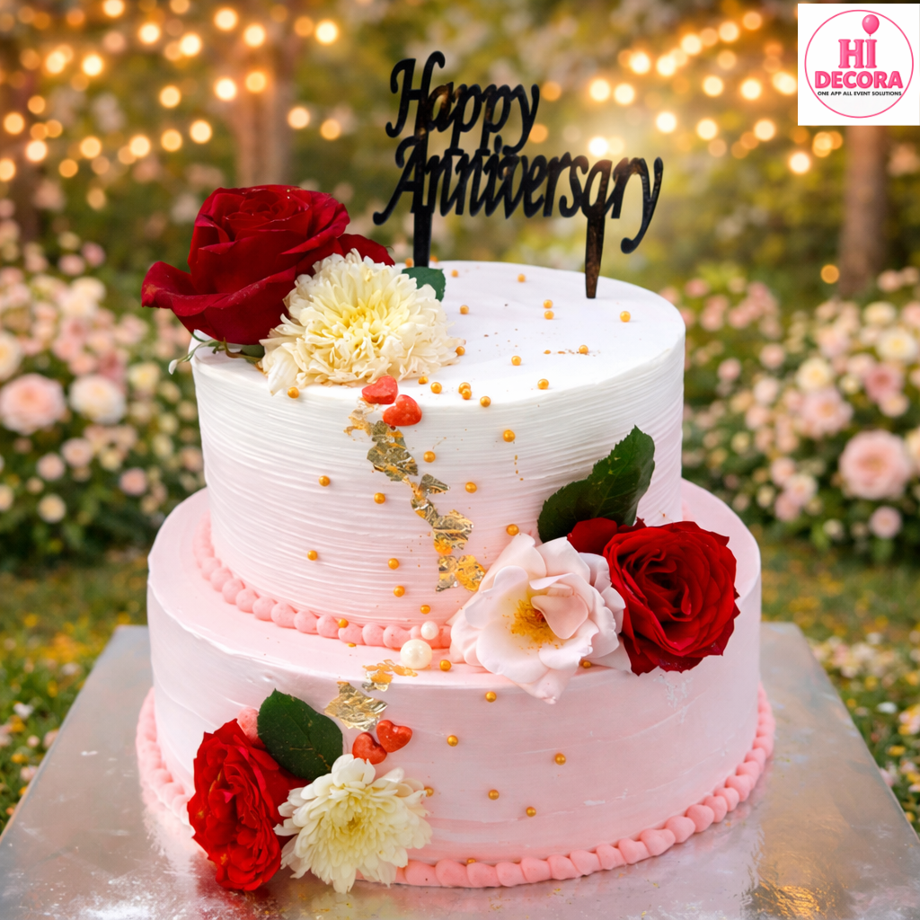 Pink pearl Cake 